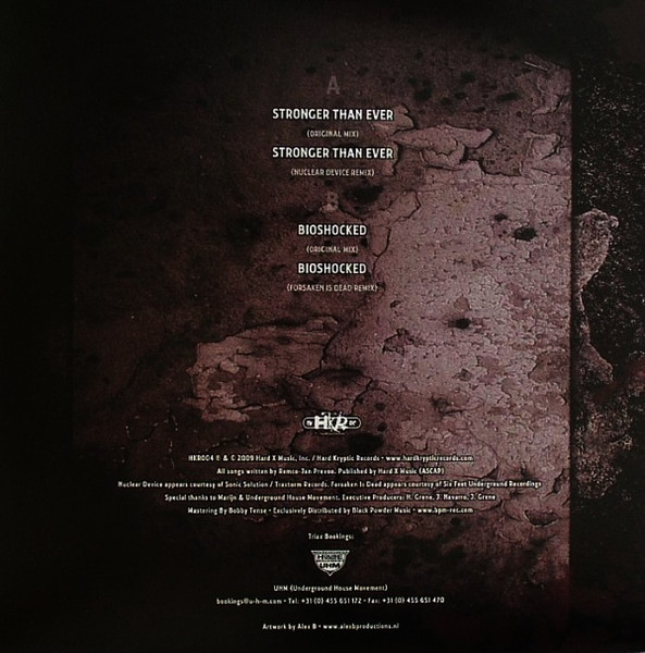 Stronger Than Ever back cover