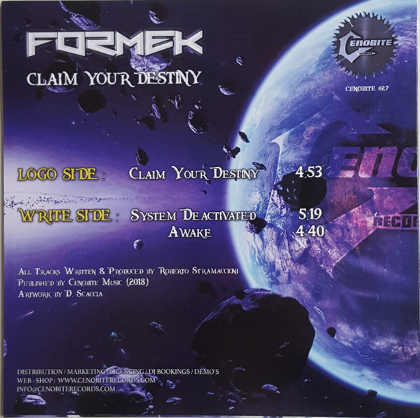 Claim Your Destiny back label