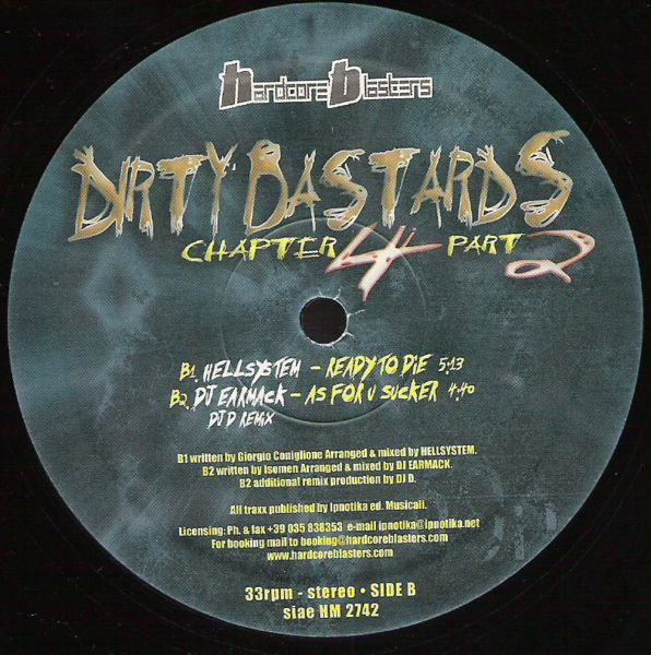 Dirty Bastards Chapter 4 Part 2 back label