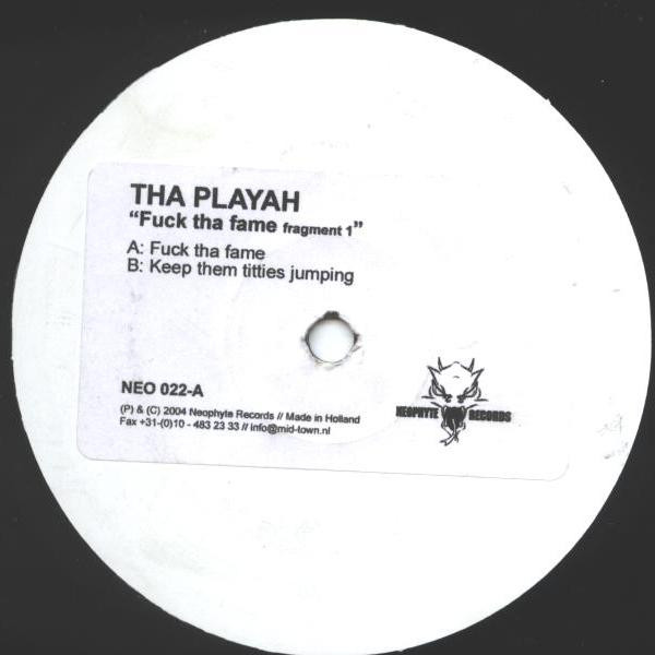 Fuck Tha Fame (Fragment 1) front cover