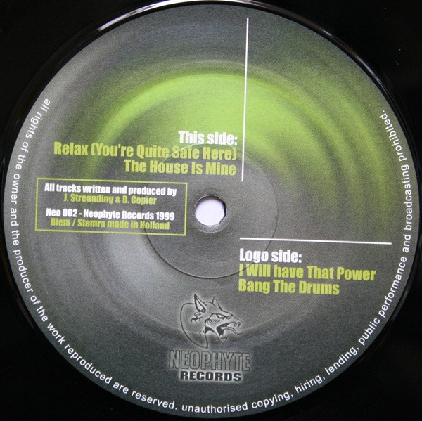 I Will Have That Power front label