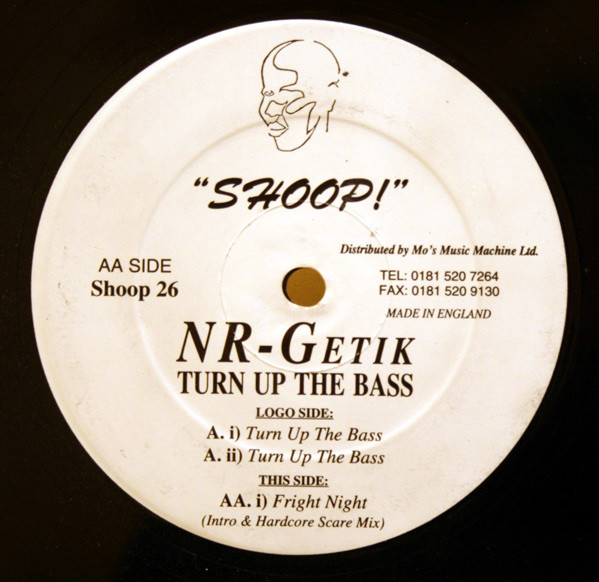 Getik* - Turn Up The Bass back cover