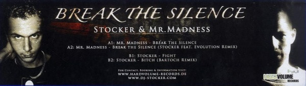 Break The Silence back cover