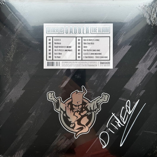 Is G.A.B.B.E.R. - The Album back cover
