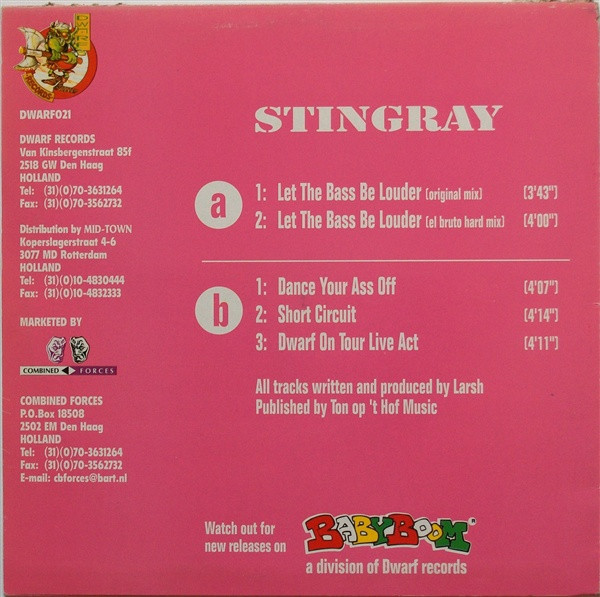 Let The Bass Be Louder back cover