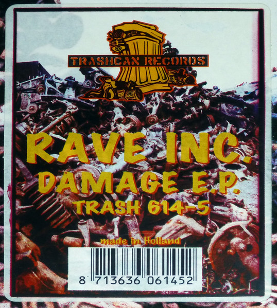 Damage E.P. front label