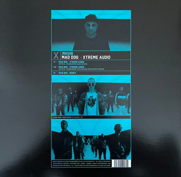 Xtreme Audio (Official Thunderdome 2023 Anthem) back cover