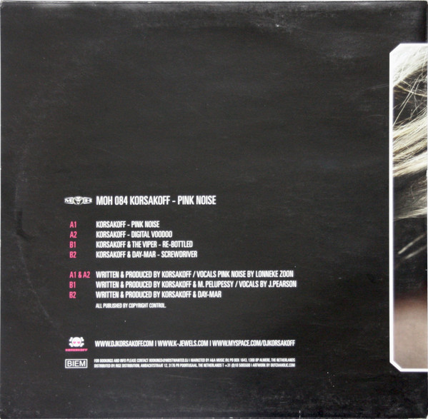 Pink Noise back cover