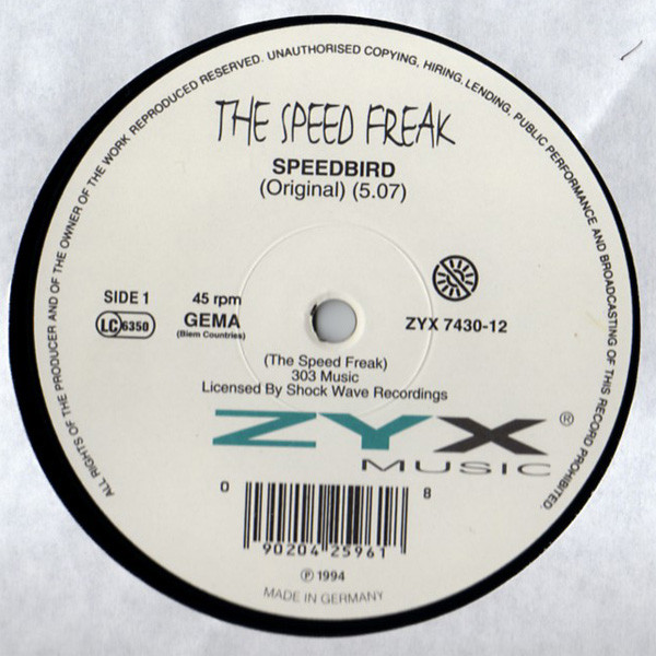 Speedbird front cover