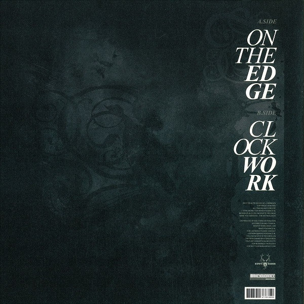 On The Edge back cover