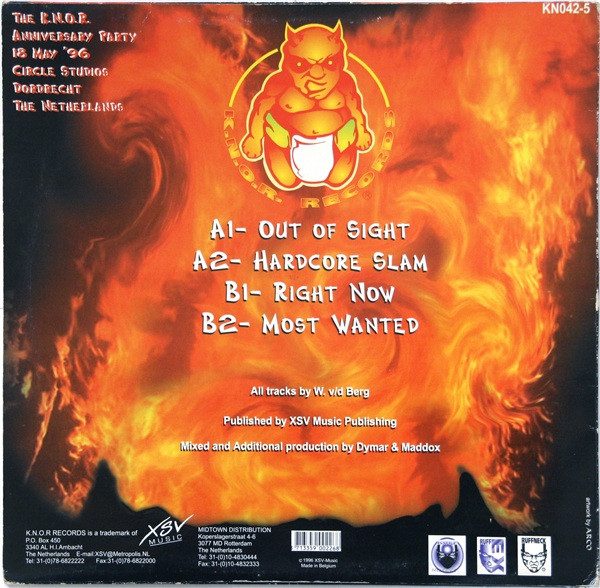 Out Of Sight back cover