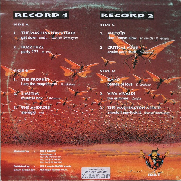 Thunderdome VI - From Hell To Earth - The Thundering Double Pack back cover