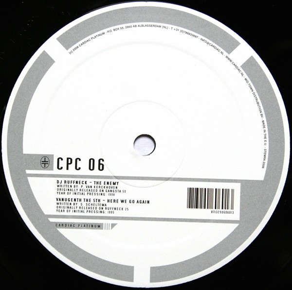 Cardiac Platinum Collection 06 front label