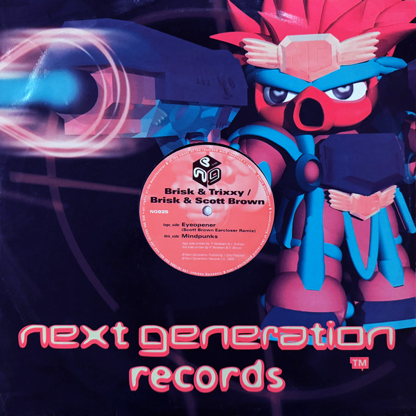 Eyeopener (Scott Brown Earcloser Remix) / Mindpunks front label