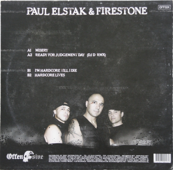 I'm Hardcore Till I Die back cover