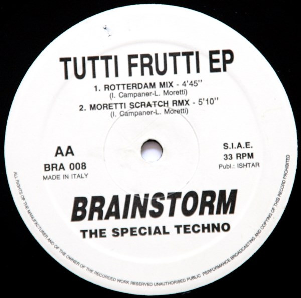 Tutti Frutti EP back cover