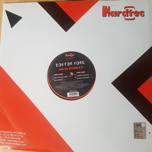 Break Down back cover