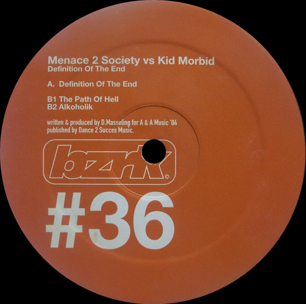 Definition Of The End front label