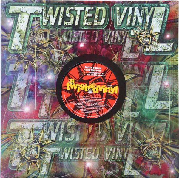 A New Sensation / New School Gabber front label