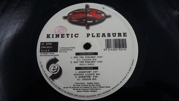 Get The Feeling front label