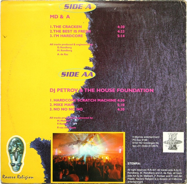 Ravers Religion back cover