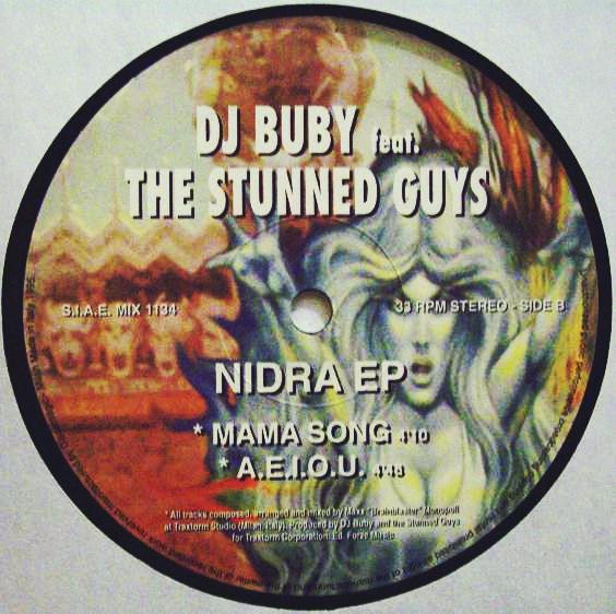 Nidra EP front label