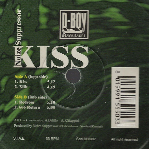 Kiss front label