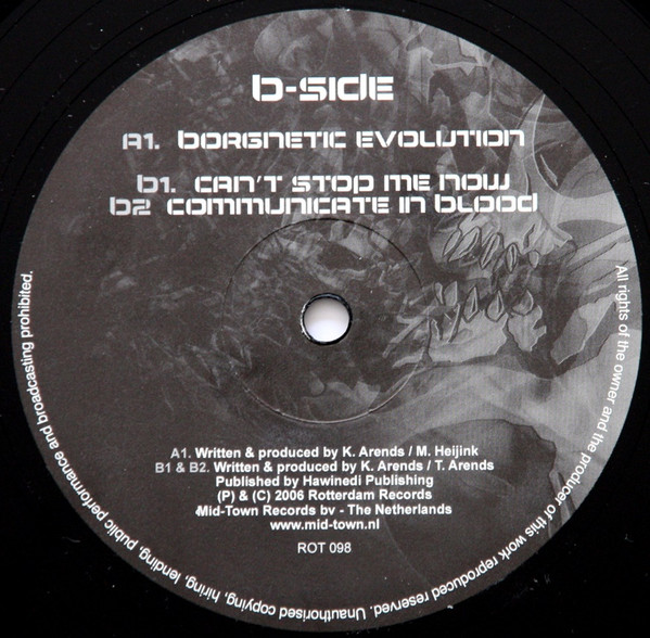 Borgnetic Evolution back label
