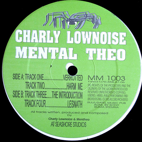 Blast E.P. front label