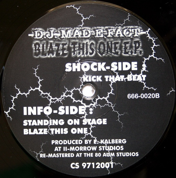 Blaze This One E.P. front label