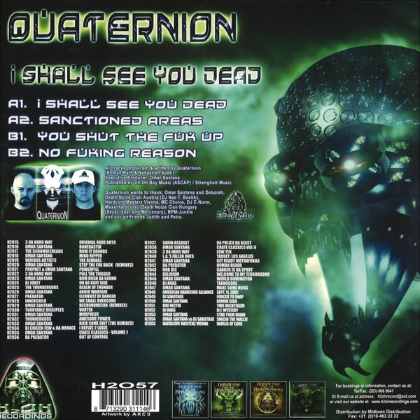 I Shall See You Dead back cover