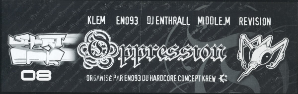 Oppression front label