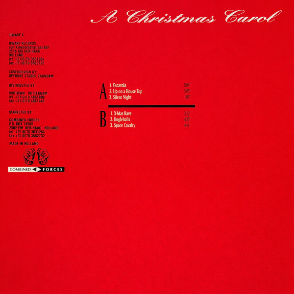 A Christmas Carol back cover