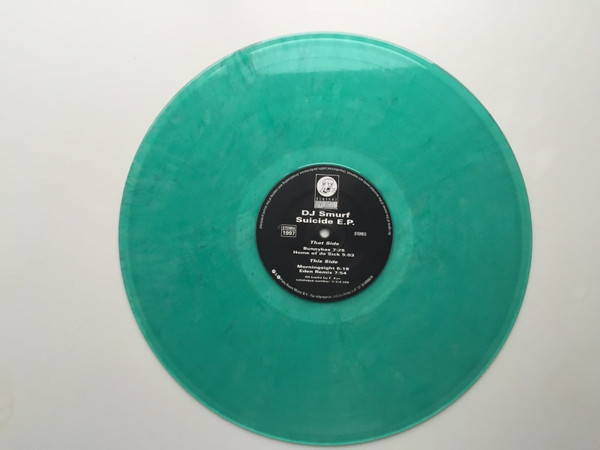 Suicide E.P. back label