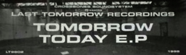 Tomorrow Today E.P back cover