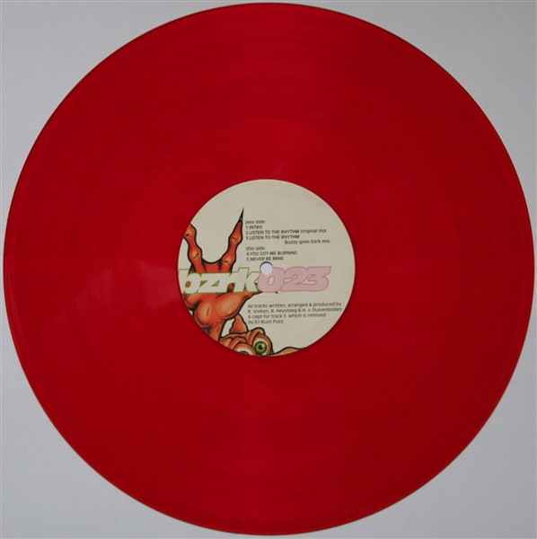 Listen To The Rhythm EP back label