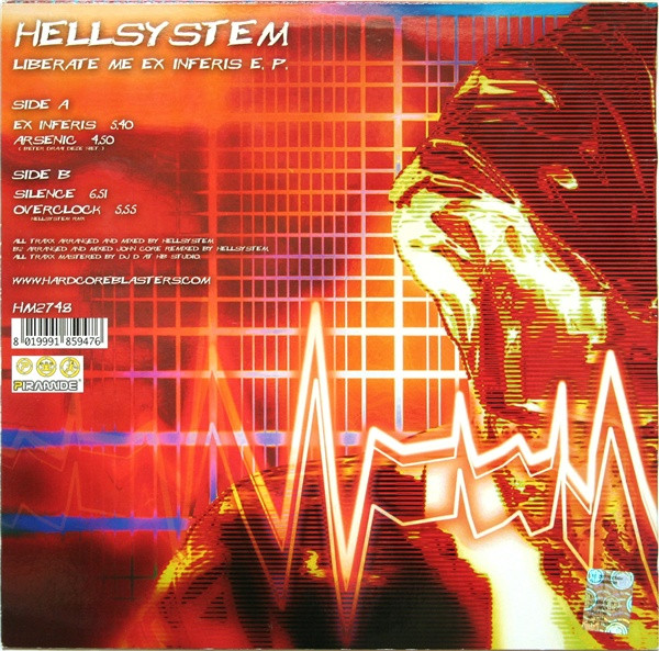 Liberate Me Ex Inferis E.P. back cover