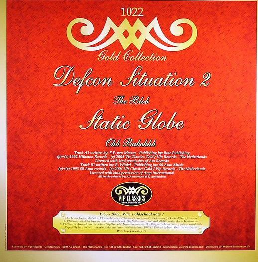 The Blob / Ohh Babehhh back cover