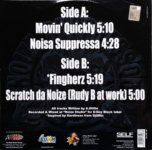 Movin' Quickly back cover