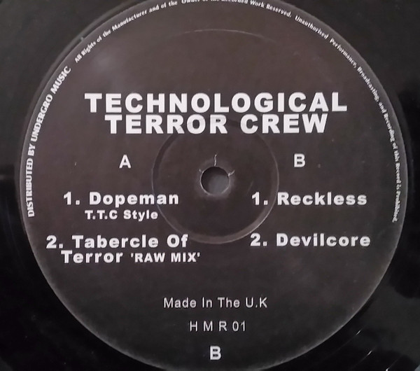 Hardcore Mafia Revenge back cover