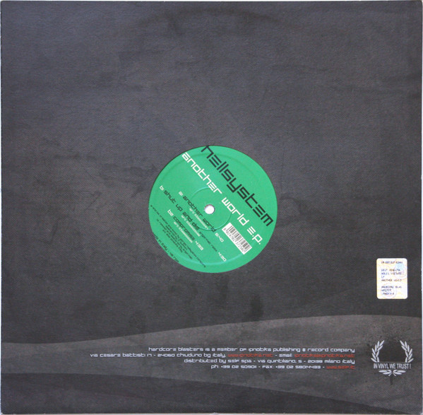 Another World E.P. back label