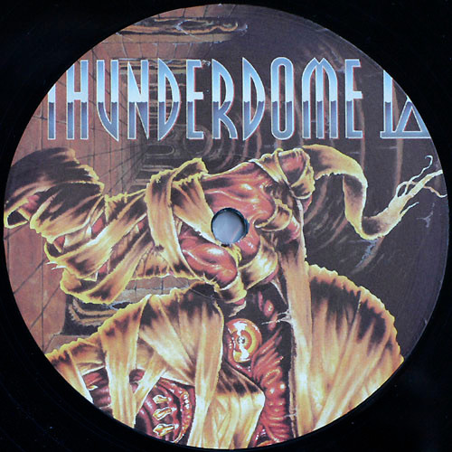 Thunderdome IX front label