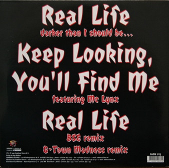 Real Life back cover