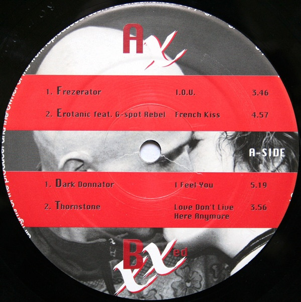 United Heroes Of Hardcore: Gabber Love EP front label