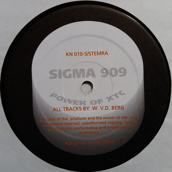 Power Of XTC front label