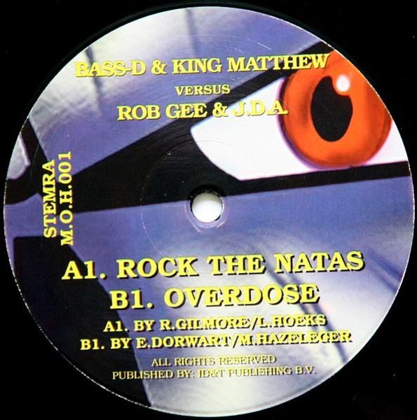 Masters Of Hardcore front label