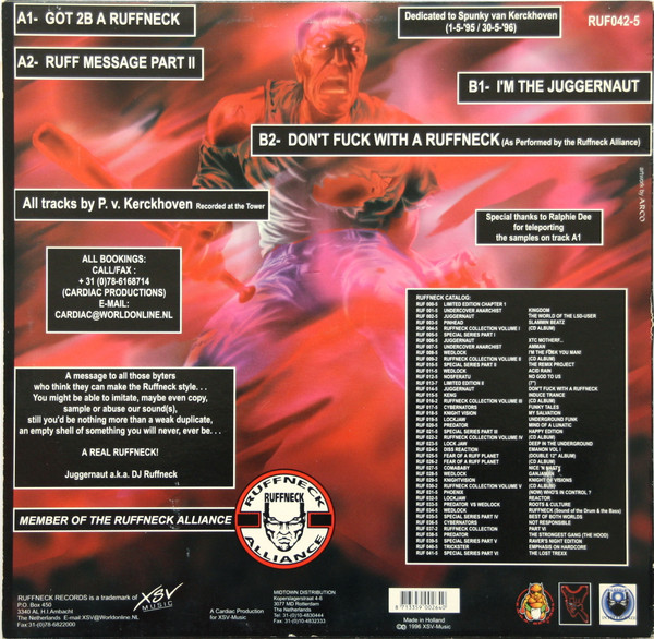 Got 2B A Ruffneck ! back cover