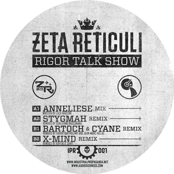 Rigor Talk Show back label