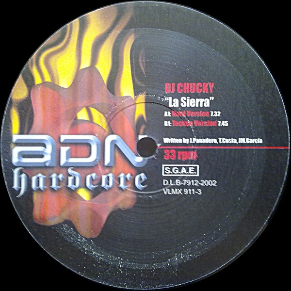 La Sierra back label