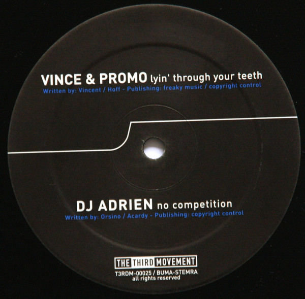 Lyin' Through Your Teeth / No Competition front label